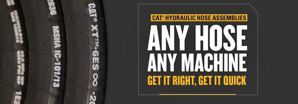 CAT hydraulic hose assemblies advertisement