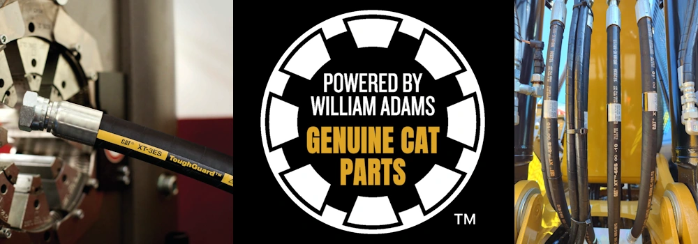 Genuine CAT parts powered by William Adams.